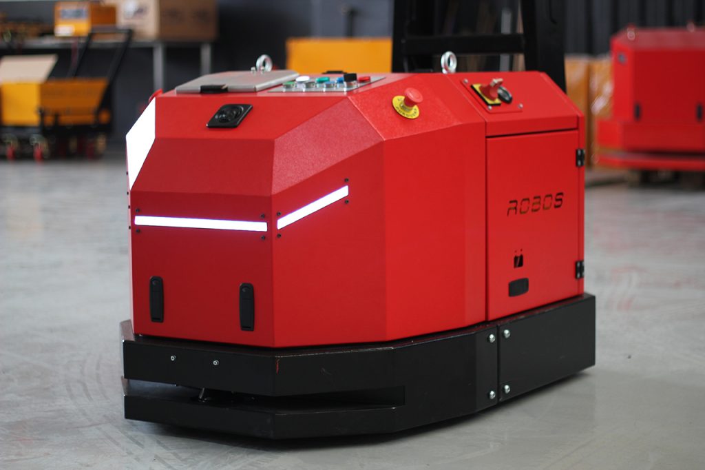 Automated Laser Guided Vehicle Tugger AGV Çekici AGV
