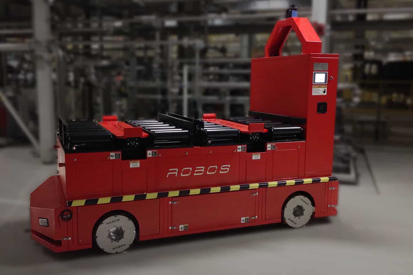Automated Guided Vehicle Conveyor AGV Konveyörlü AGV