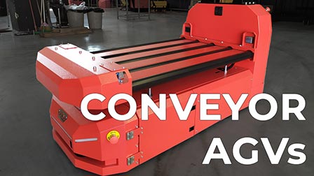 Automated Guided Vehicle Conveyor AGV Konveyörlü AGV