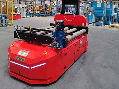 ROBOS Otomatik Yönlendirmeli Araç Automated Guided Vehicle AGV Otomatik Mobil Robot Automated Mobile Robot AMR