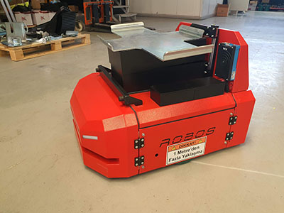 ROBOS Otomatik Yönlendirmeli Araç Automated Guided Vehicle AGV Otomatik Mobil Robot Automated Mobile Robot AMR