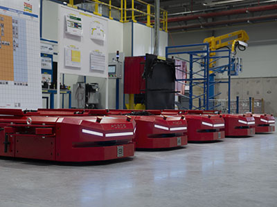 ROBOS Otomatik Yönlendirmeli Araç Automated Guided Vehicle AGV Otomatik Mobil Robot Automated Mobile Robot AMR