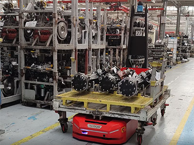 ROBOS Otomatik Yönlendirmeli Araç Automated Guided Vehicle AGV Otomatik Mobil Robot Automated Mobile Robot AMR