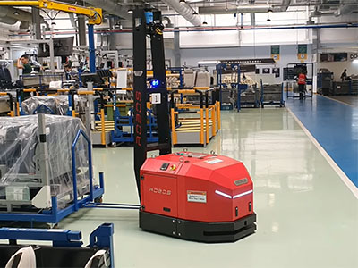 ROBOS Otomatik Yönlendirmeli Araç Automated Guided Vehicle AGV Otomatik Mobil Robot Automated Mobile Robot AMR