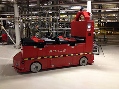 ROBOS Otomatik Yönlendirmeli Araç Automated Guided Vehicle AGV Otomatik Mobil Robot Automated Mobile Robot AMR