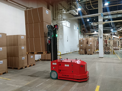 ROBOS Otomatik Yönlendirmeli Araç Automated Guided Vehicle AGV Otomatik Mobil Robot Automated Mobile Robot AMR