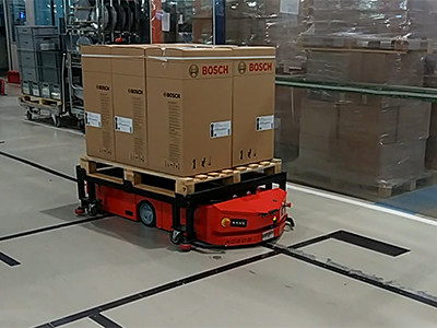 ROBOS Otomatik Yönlendirmeli Araç Automated Guided Vehicle AGV Otomatik Mobil Robot Automated Mobile Robot AMR