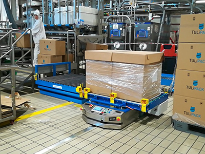 ROBOS Otomatik Yönlendirmeli Araç Automated Guided Vehicle AGV Otomatik Mobil Robot Automated Mobile Robot AMR