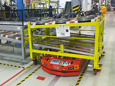 ROBOS Otomatik Yönlendirmeli Araç Automated Guided Vehicle AGV Otomatik Mobil Robot Automated Mobile Robot AMR