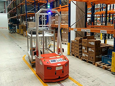 ROBOS Otomatik Yönlendirmeli Araç Automated Guided Vehicle AGV Otomatik Mobil Robot Automated Mobile Robot AMR