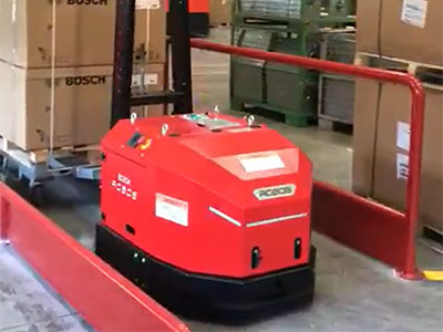 ROBOS Otomatik Yönlendirmeli Araç Automated Guided Vehicle AGV Otomatik Mobil Robot Automated Mobile Robot AMR