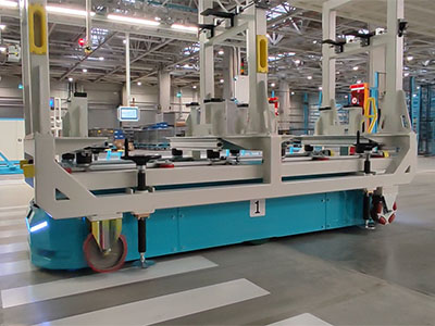 ROBOS Otomatik Yönlendirmeli Araç Automated Guided Vehicle AGV Otomatik Mobil Robot Automated Mobile Robot AMR