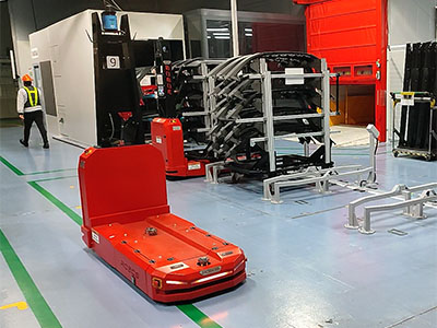 ROBOS Otomatik Yönlendirmeli Araç Automated Guided Vehicle AGV Otomatik Mobil Robot Automated Mobile Robot AMR